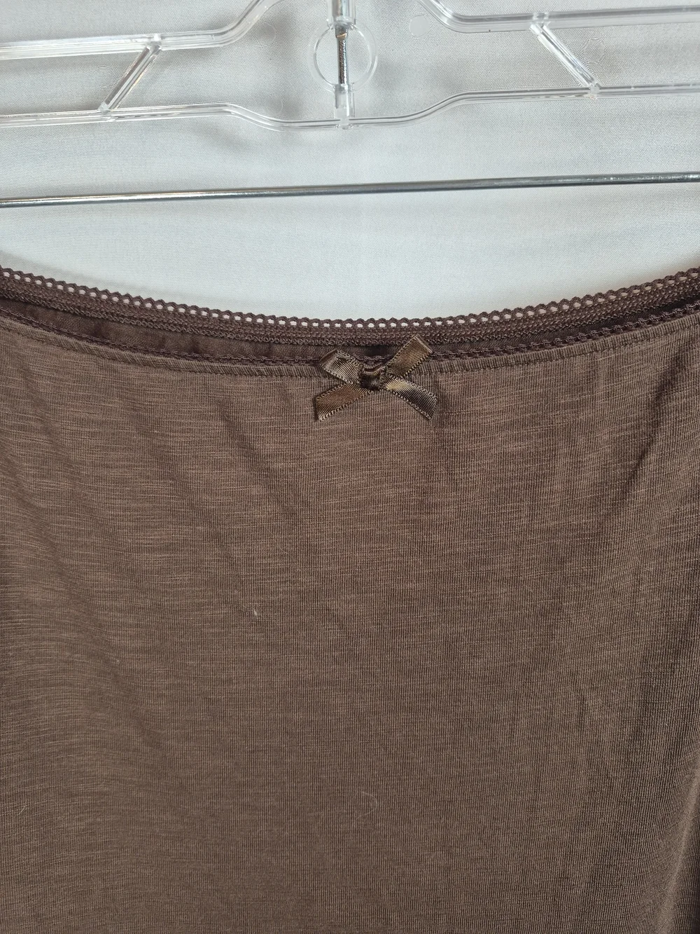 aerie Chocolate Brown Maxi Skirt — Streamlined Silhouette